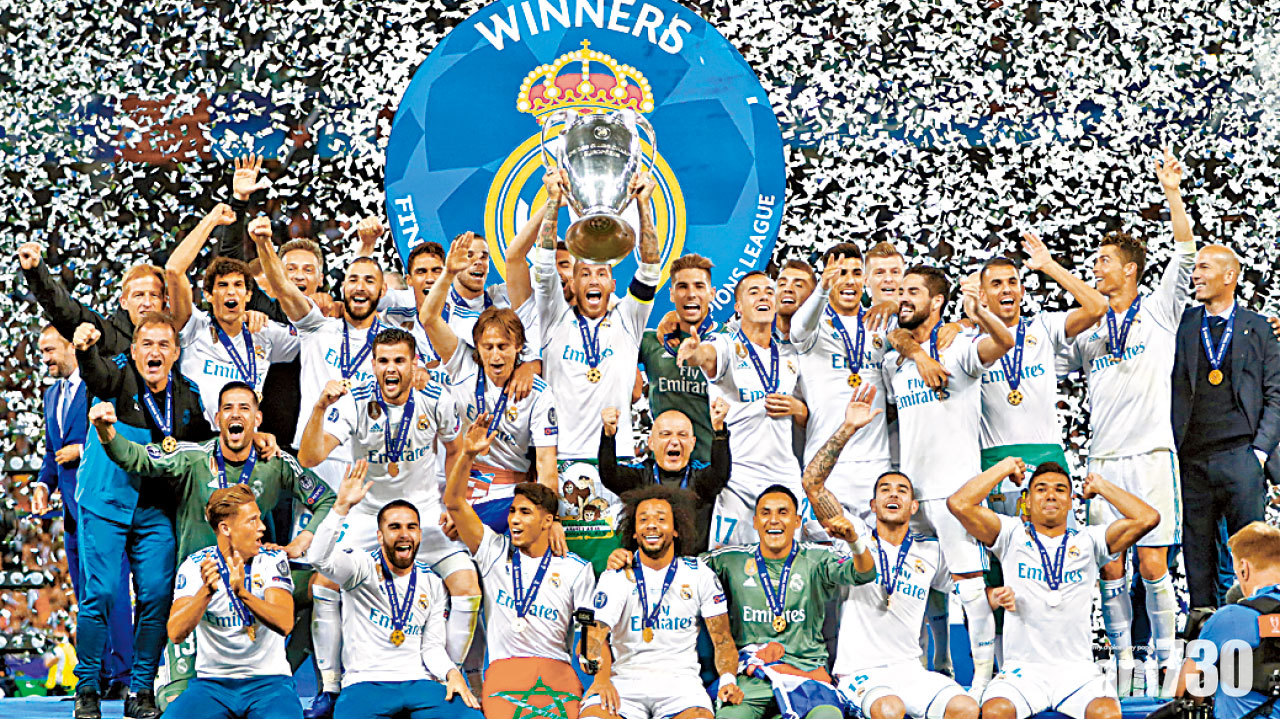 沙拿傷出 卡利奧斯送禮 巴利助皇馬歐聯三連霸