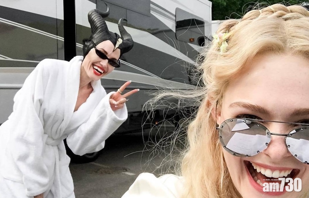 【見到你喇】《黑魔后2》開拍 安祖蓮娜開心「攝位」