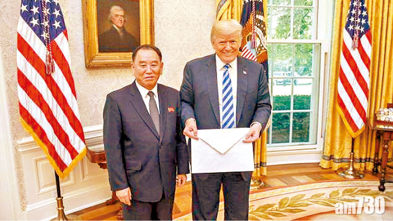 金正恩親筆巨信 被指嘲特朗普手細