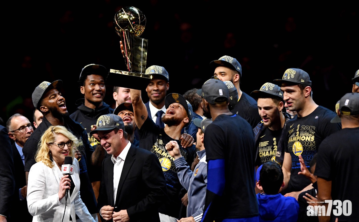 【NBA總決賽】4場橫掃騎士  勇士4年內3度稱霸