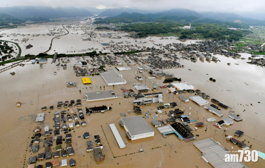 日本雨災傷亡數字上升 至少38死47人失蹤