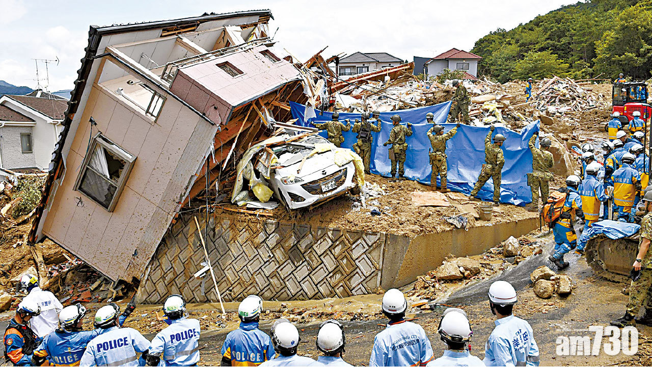 日雨災死亡逾百 泥石活埋3母女