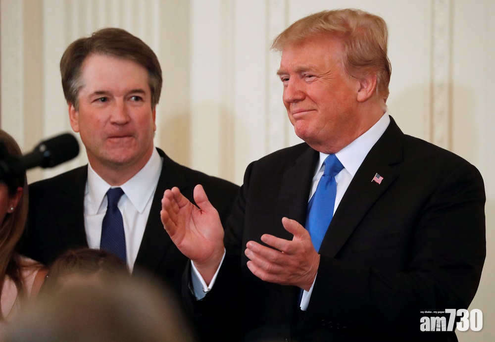 【特朗普點名】支持擁槍權法官卡瓦諾 獲提名最高法院大法官
