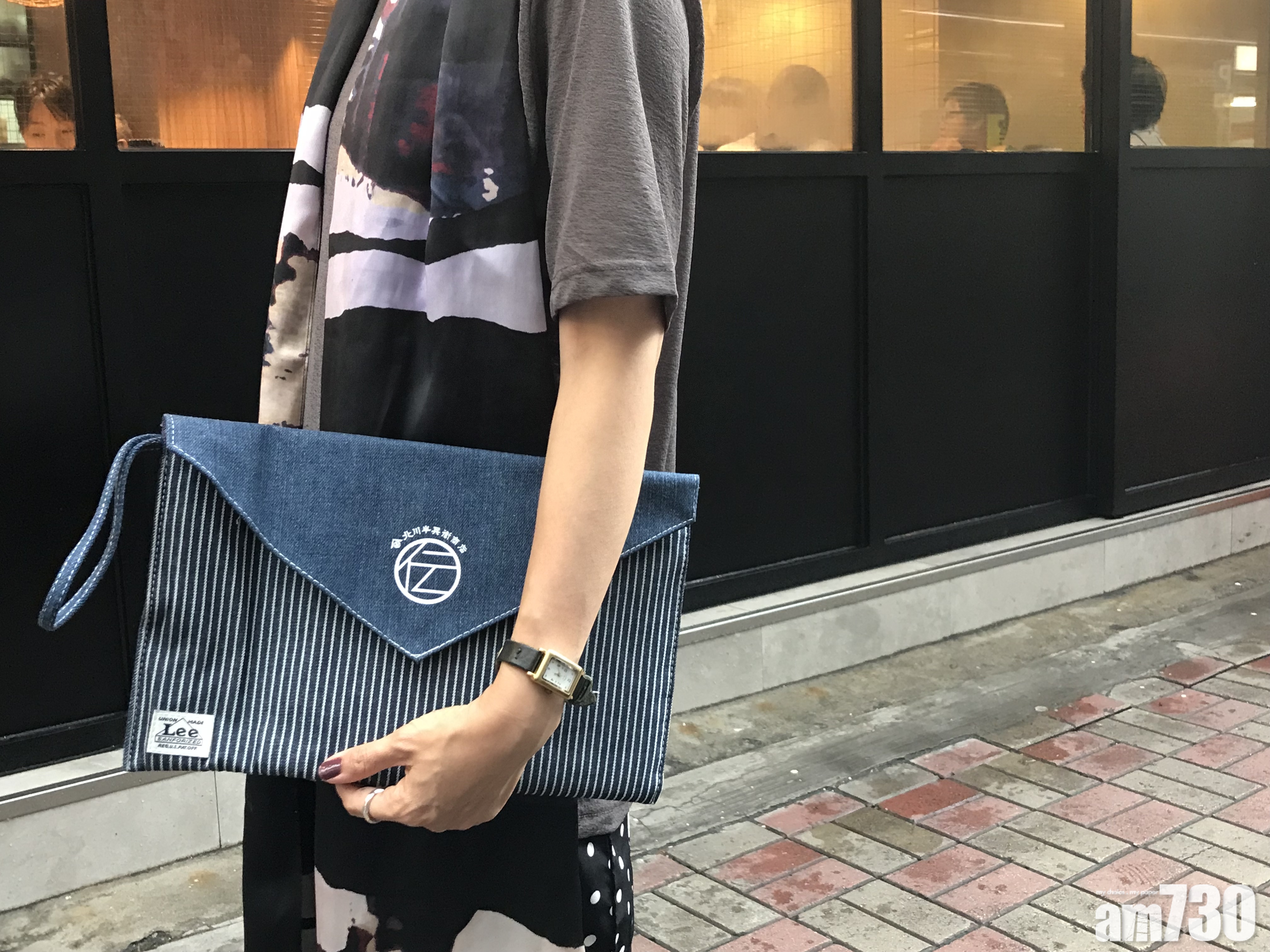  經典遇經典 Lee x 北川半兵衛商店別注版牛仔布袋