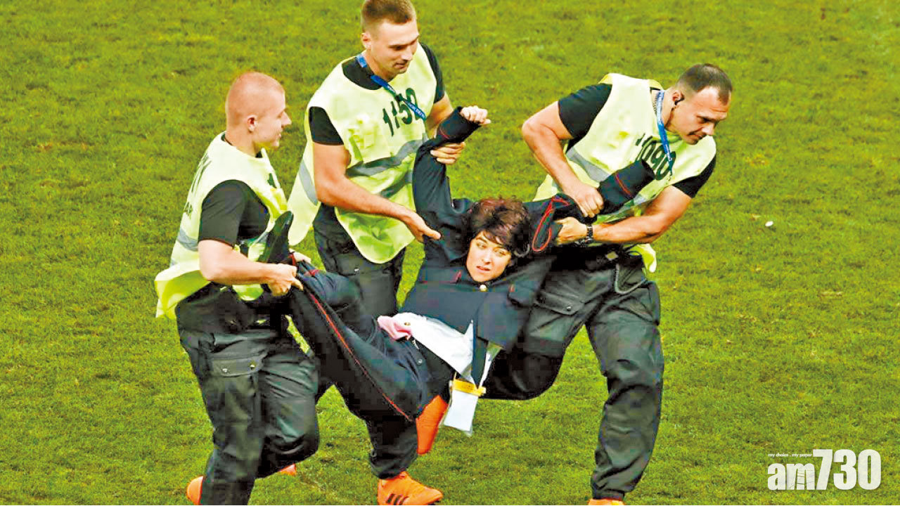 世盃決賽闖球場 樂隊促放政治犯