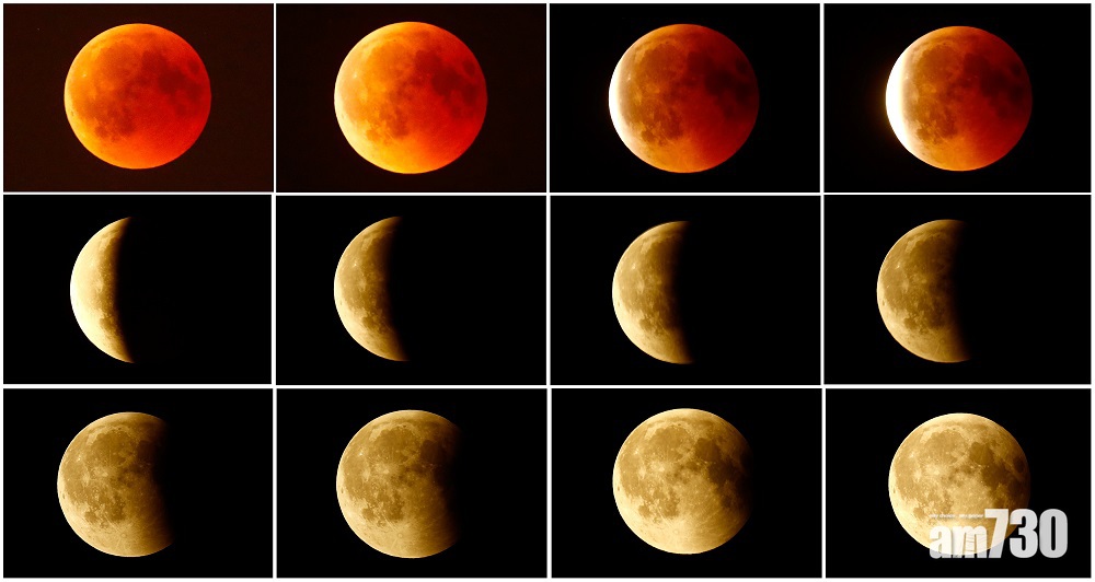 【一圖睇晒】本世紀歷時最長月全蝕