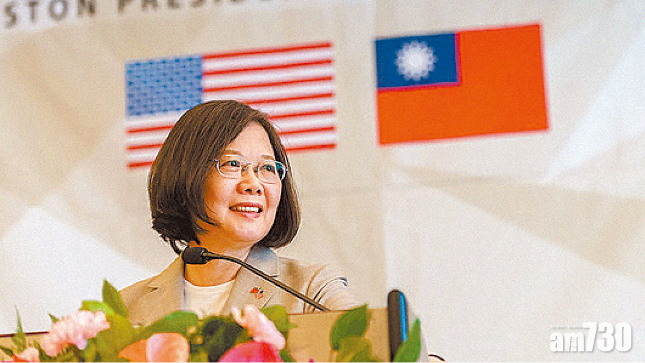 蔡英文訪NASA機構  官媒：逐步測試北京反應