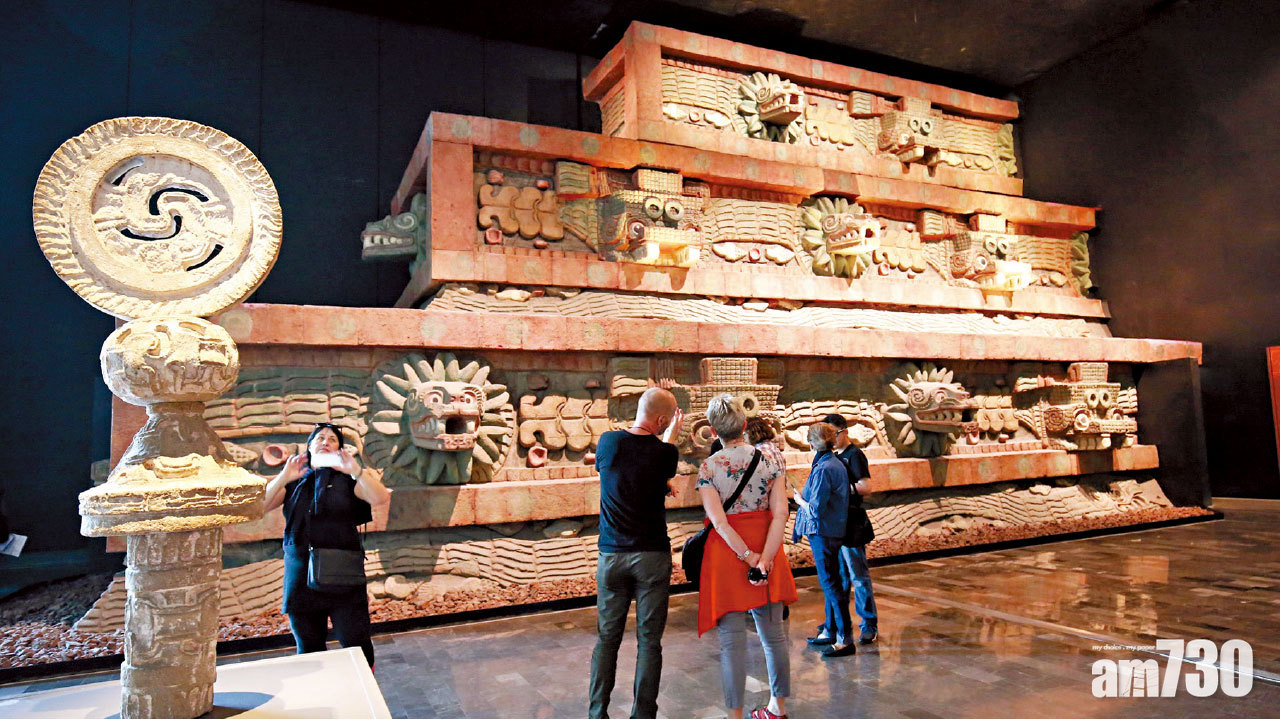 絕世文物曝光 墨西哥城博物館