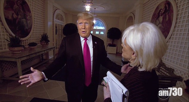 【我是總統，你不是】主持質問通俄 特朗普堅持拉中國落水(有片)