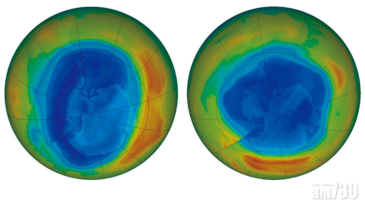臭氧層2060年前全修復