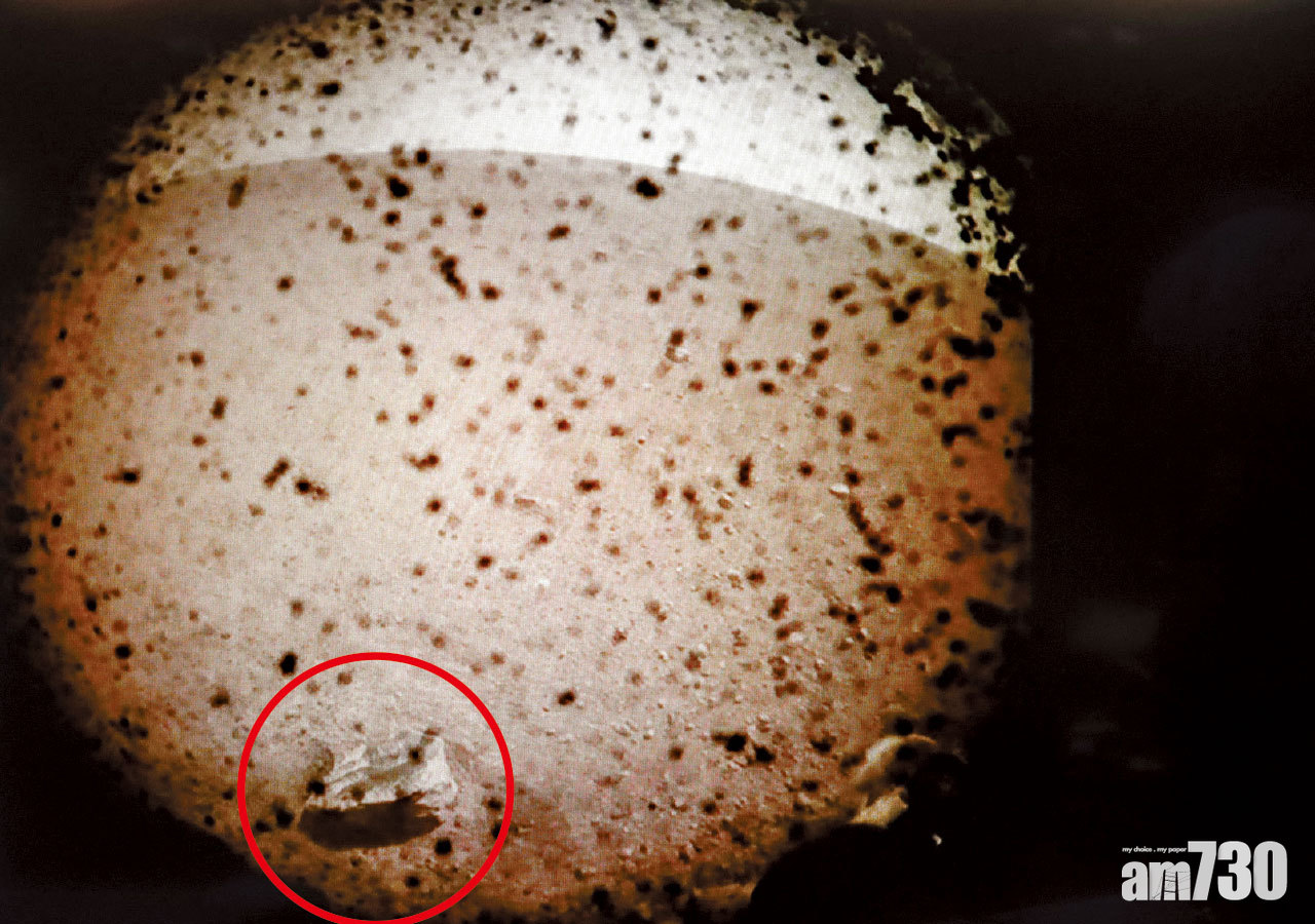 洞察號安全著陸 傳回火星照片