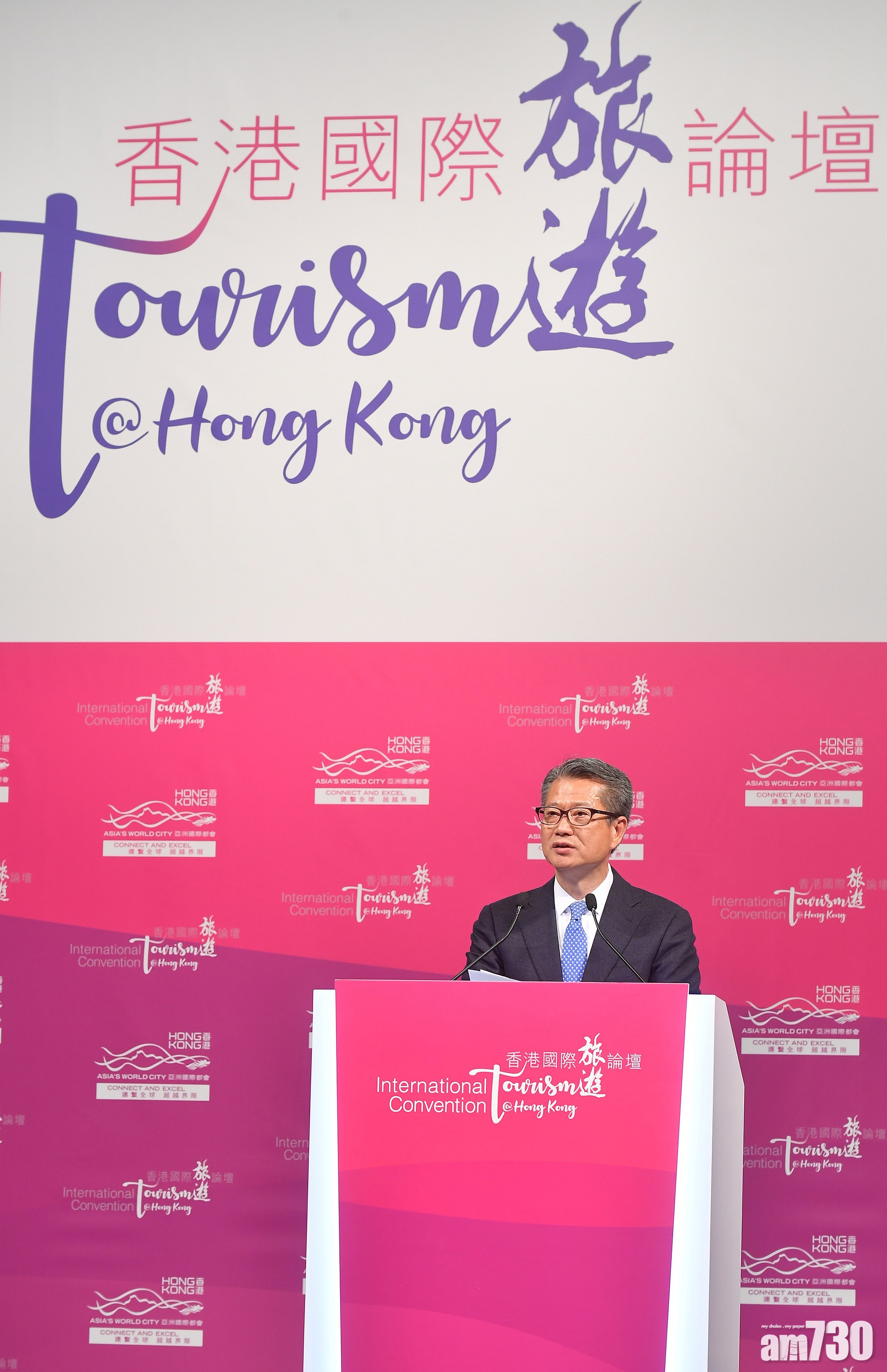 陳茂波料全年旅客量破紀錄逾6千萬人次