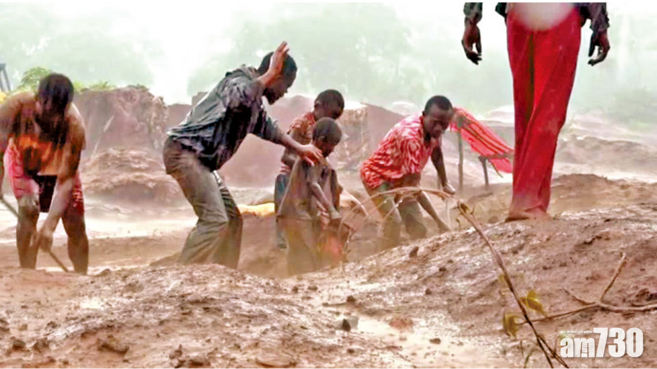 毒塵致流鼻血 4萬童工採鋰電原料