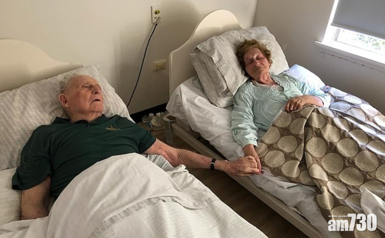 【走也一起走】結婚70載夫婦卧床手牽手相隔數分鐘離世