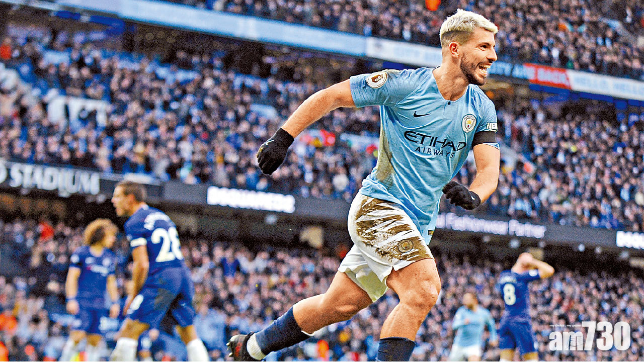 阿古路11次戴帽平紀錄 曼城6蛋摧毀「沙利波」