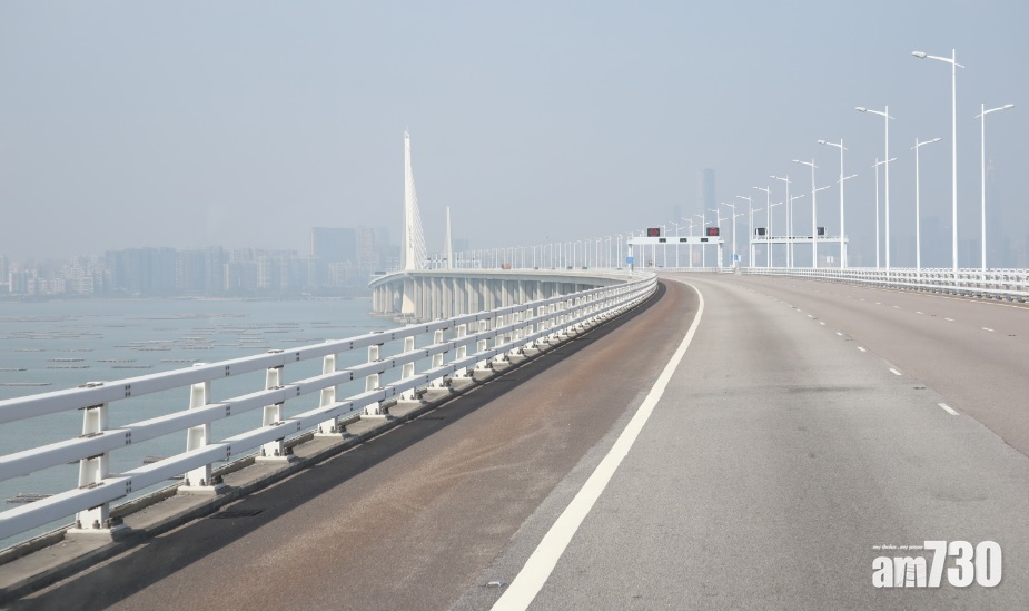 深圳灣公路大橋鋼纜折斷兩線暫封閉　路政署：可繼續行車
