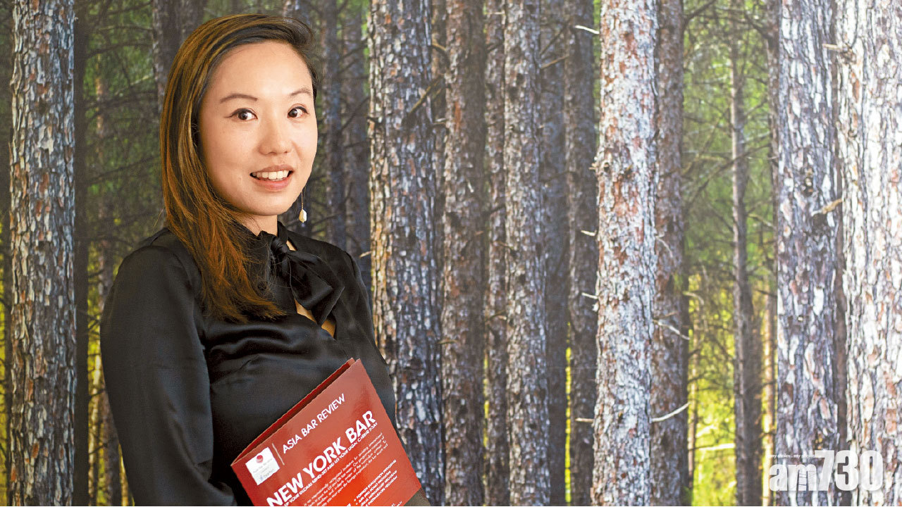 美律師牌含金量高 八十後港女  創業助考牌