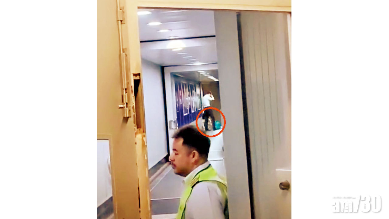 女掃貨不入閘 母霸登機橋阻起飛