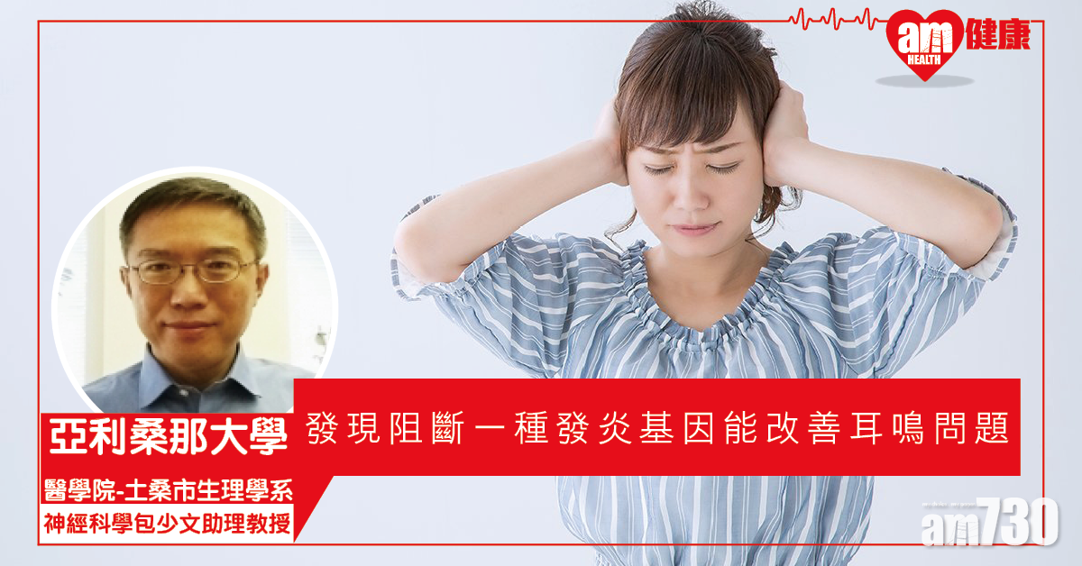 美研：阻斷一種發炎基因 或能改善耳鳴問題