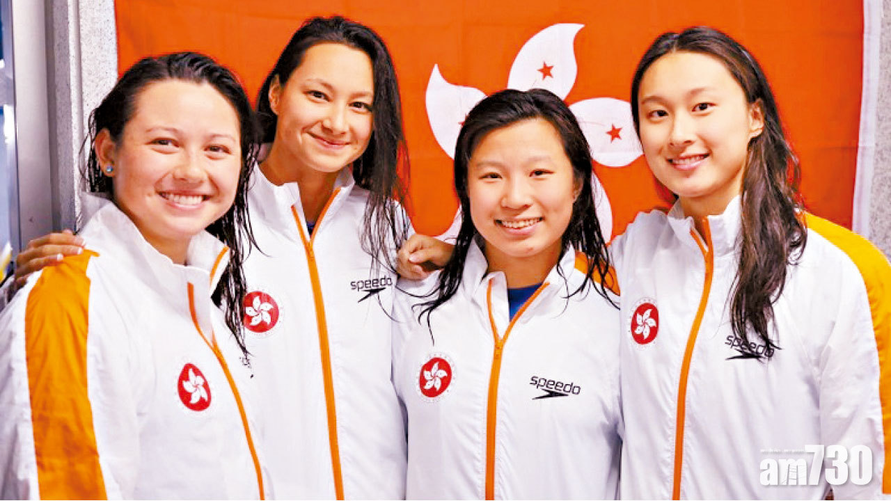4x100米自由泳接力 港女隊獲東京奧運資格