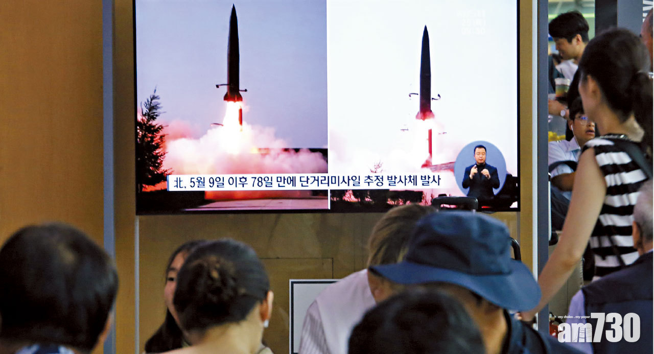 向美韓軍演示警 北韓3個月內再射導彈