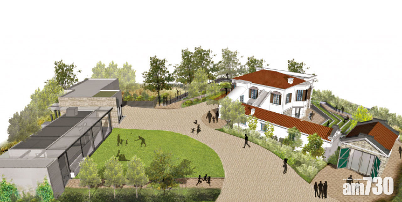 舊牛奶公司高級職員宿舍活化動土  薄鳧林牧場2020竣工