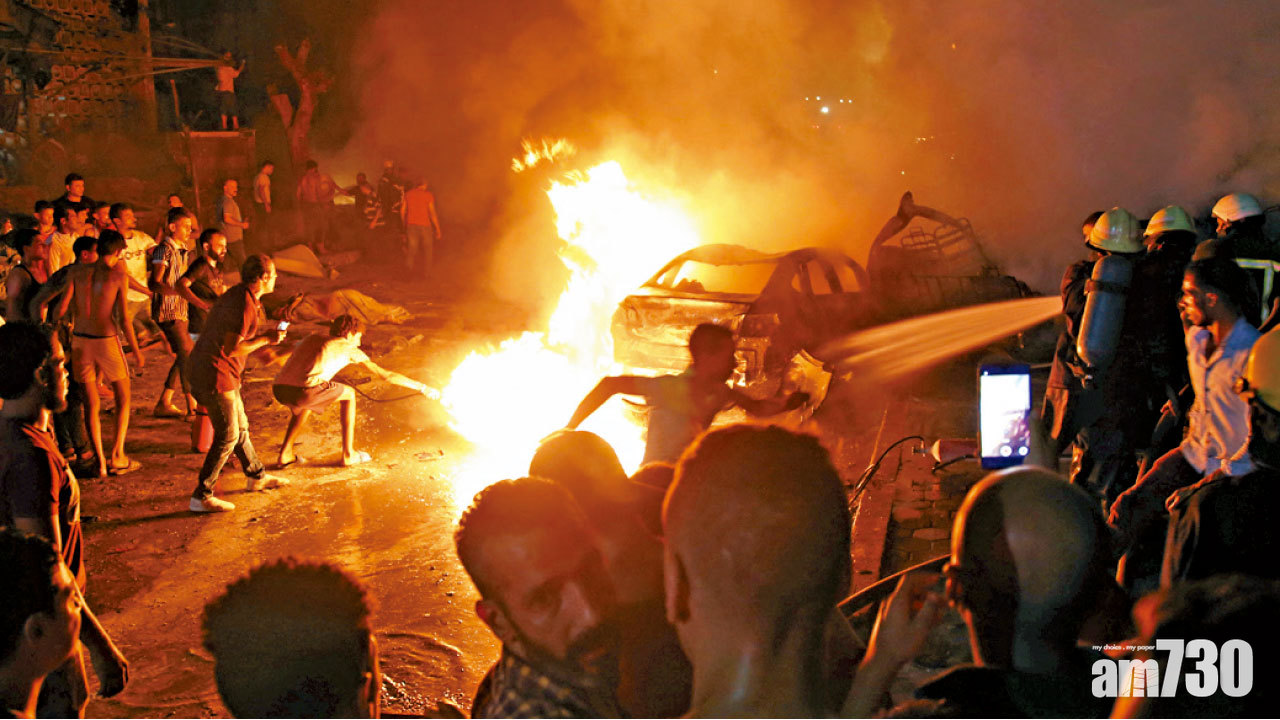 埃及政府機構重地 4車相撞爆炸20死47傷