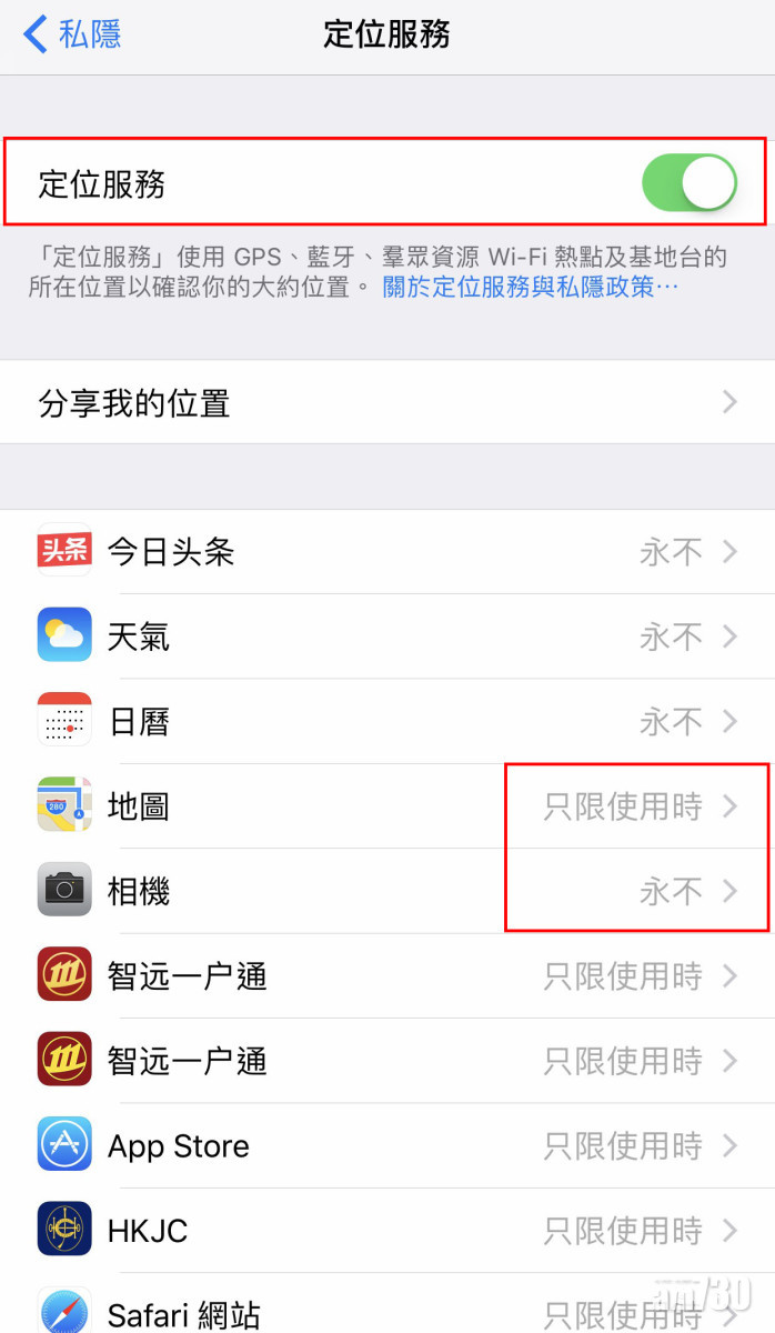手機匿行蹤必學技：iOS篇