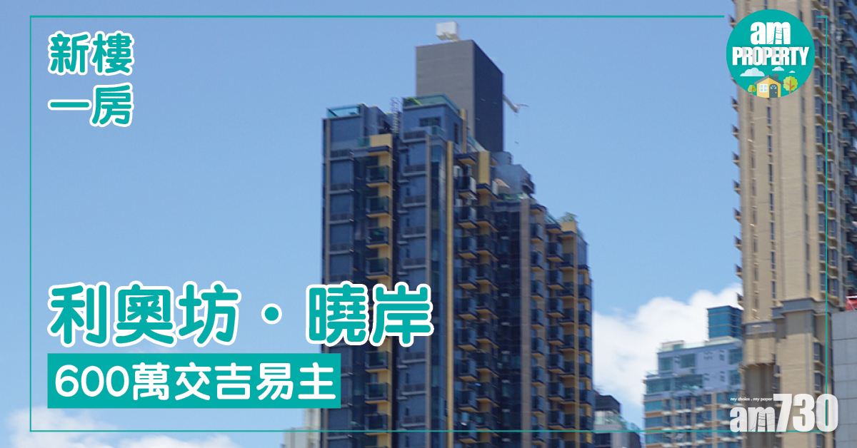 新樓1房報價！利奧坊‧曉岸600萬售