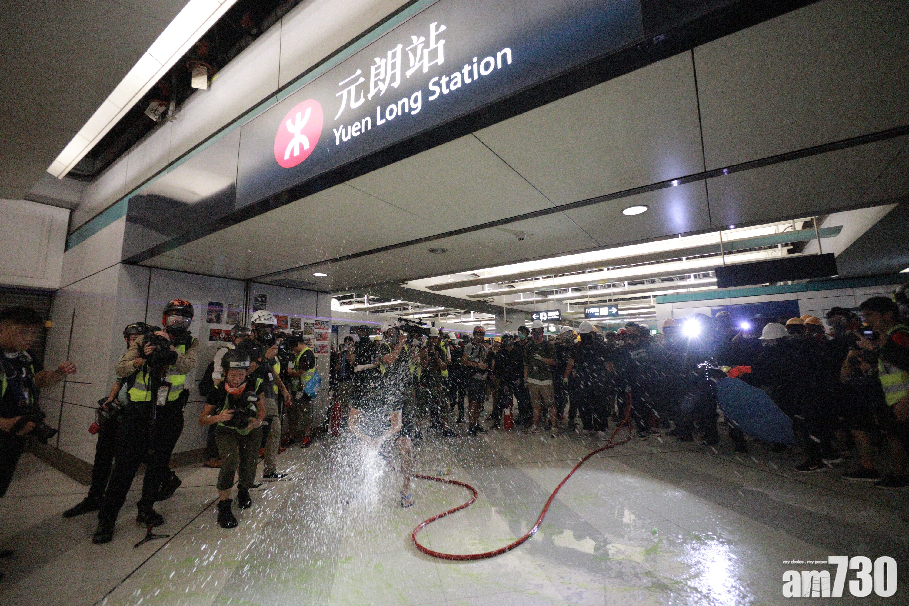 消防處籲正確使用消防喉轆滅火筒