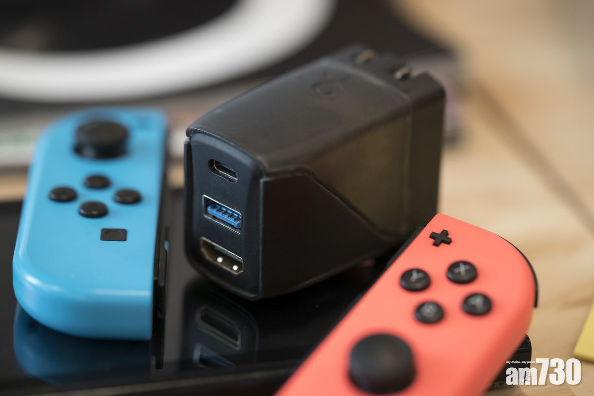 Nintendo Switch專用Genki Covert Dock充電器