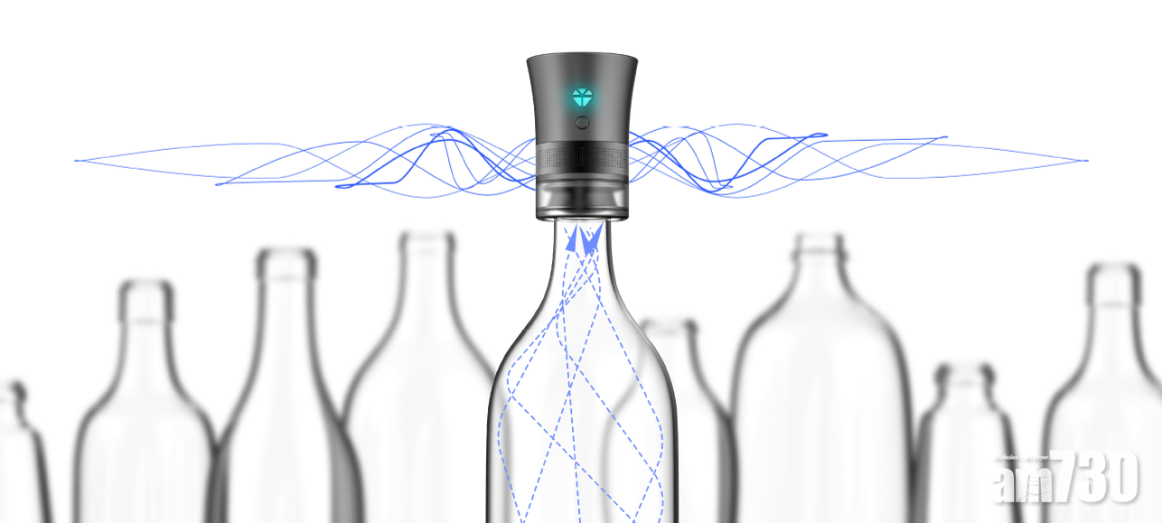 玻璃樽變藍芽喇叭Cork Light