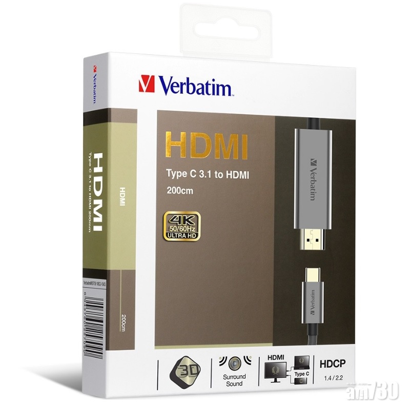 開會最實用USB Type-C to HDMI Cable