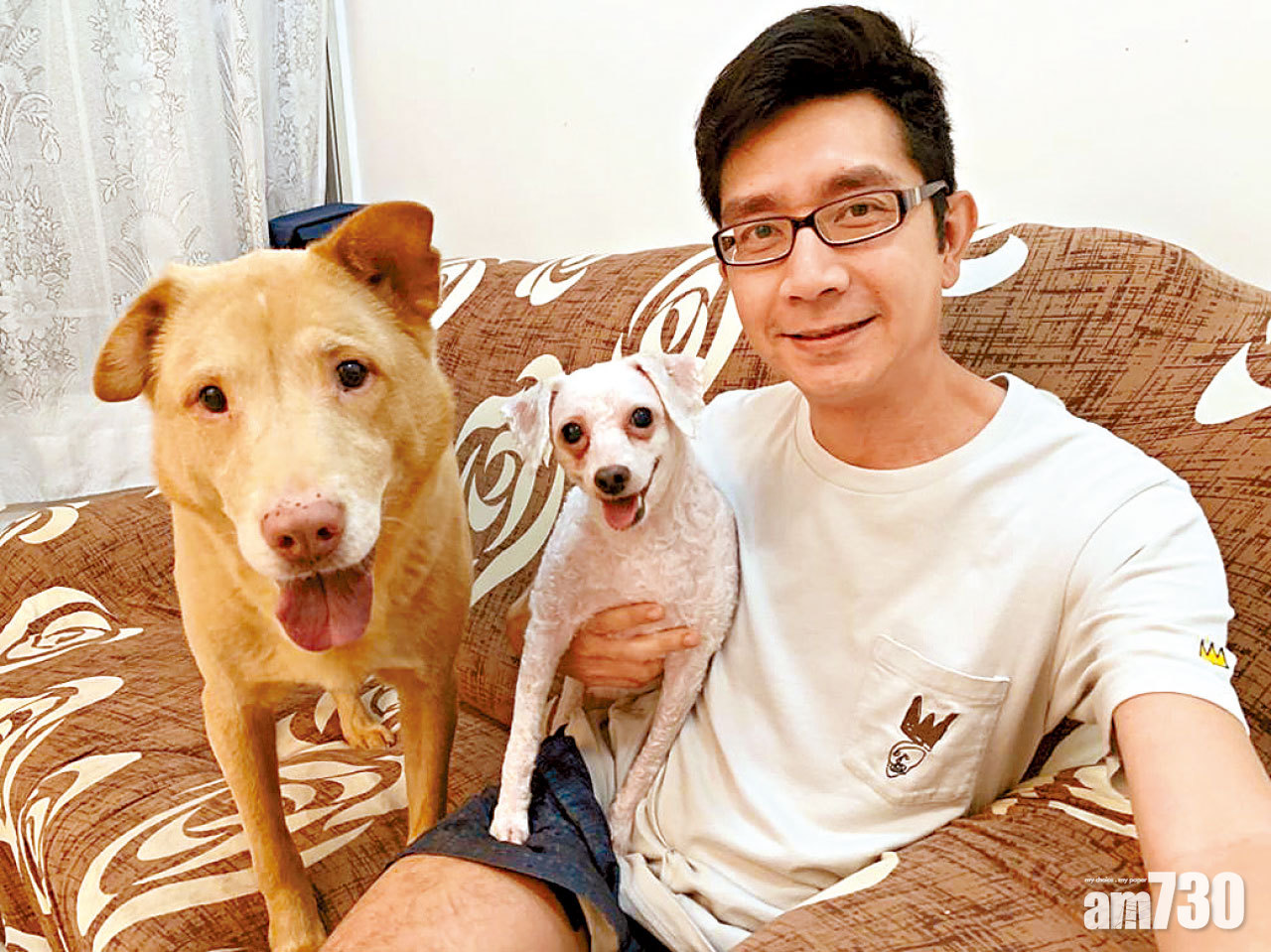 李尚正誤將愛犬食物中毒當「嗰頭近」