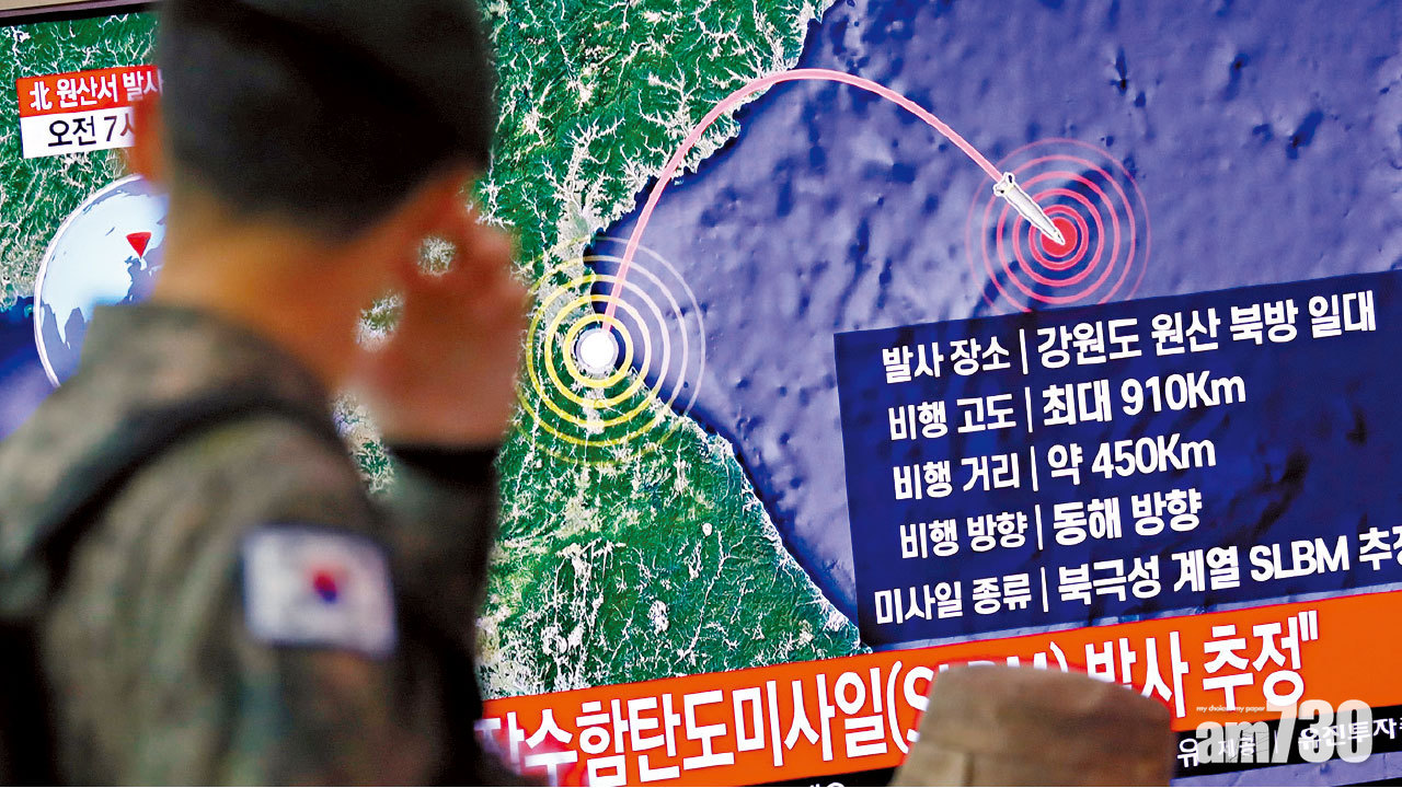 特金會以來最大挑釁  朝疑射潛射彈道導彈