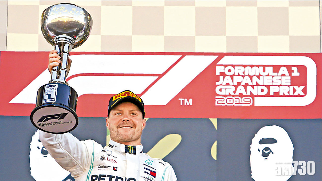 保達斯F1日本站稱王 平治6連霸