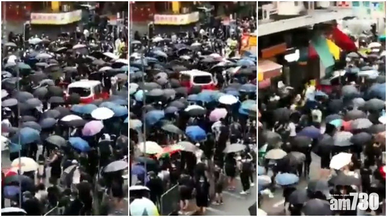 的士撞人群案  警再拘1男涉參與暴動