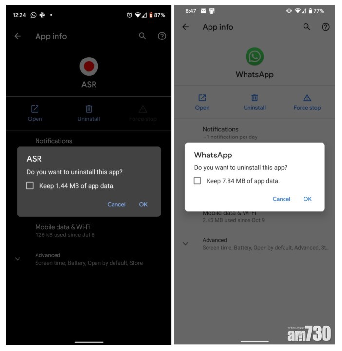 Android 10新功能 WhatsApp移除後可保留聊天記錄？