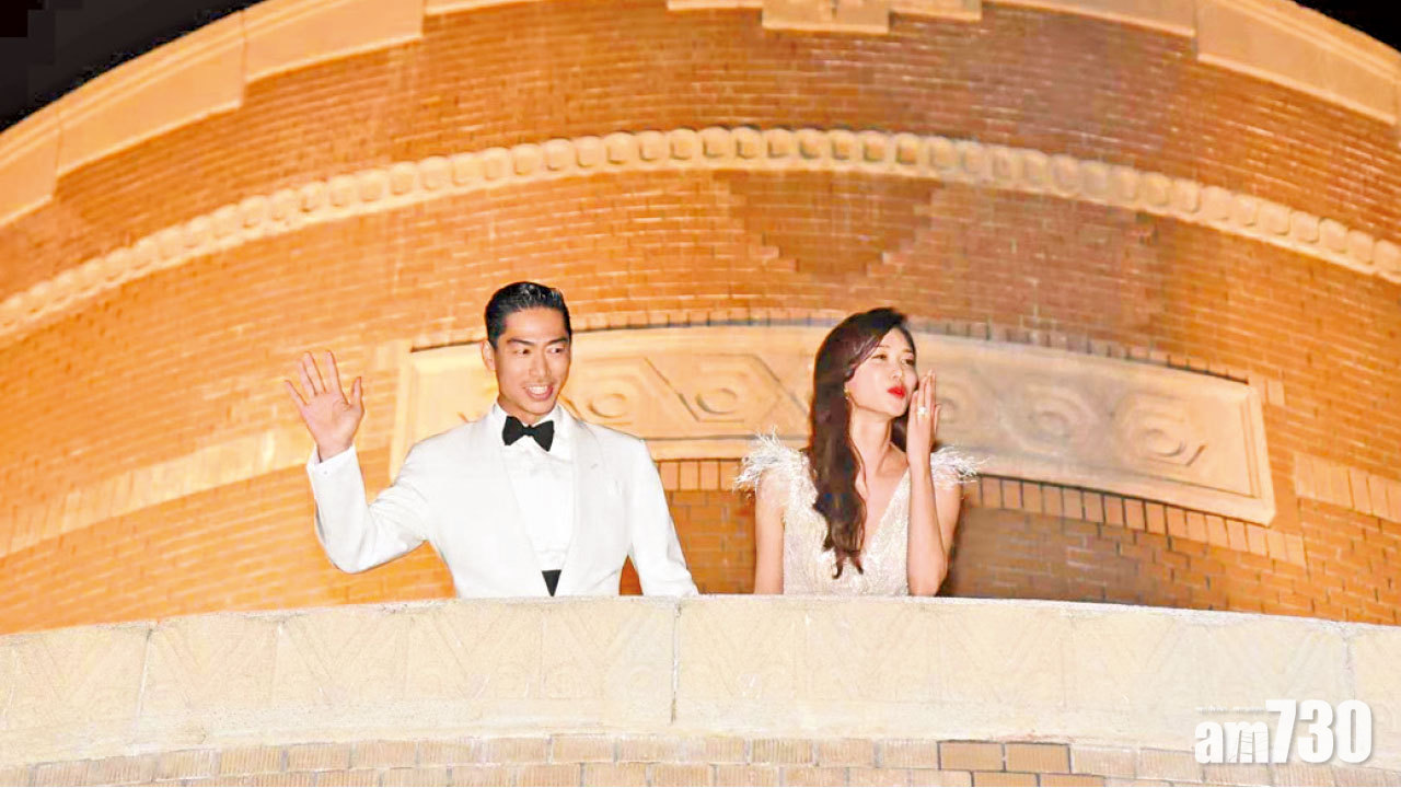 45歲林志玲下嫁Akira 婚禮溫馨多次擁吻落淚 