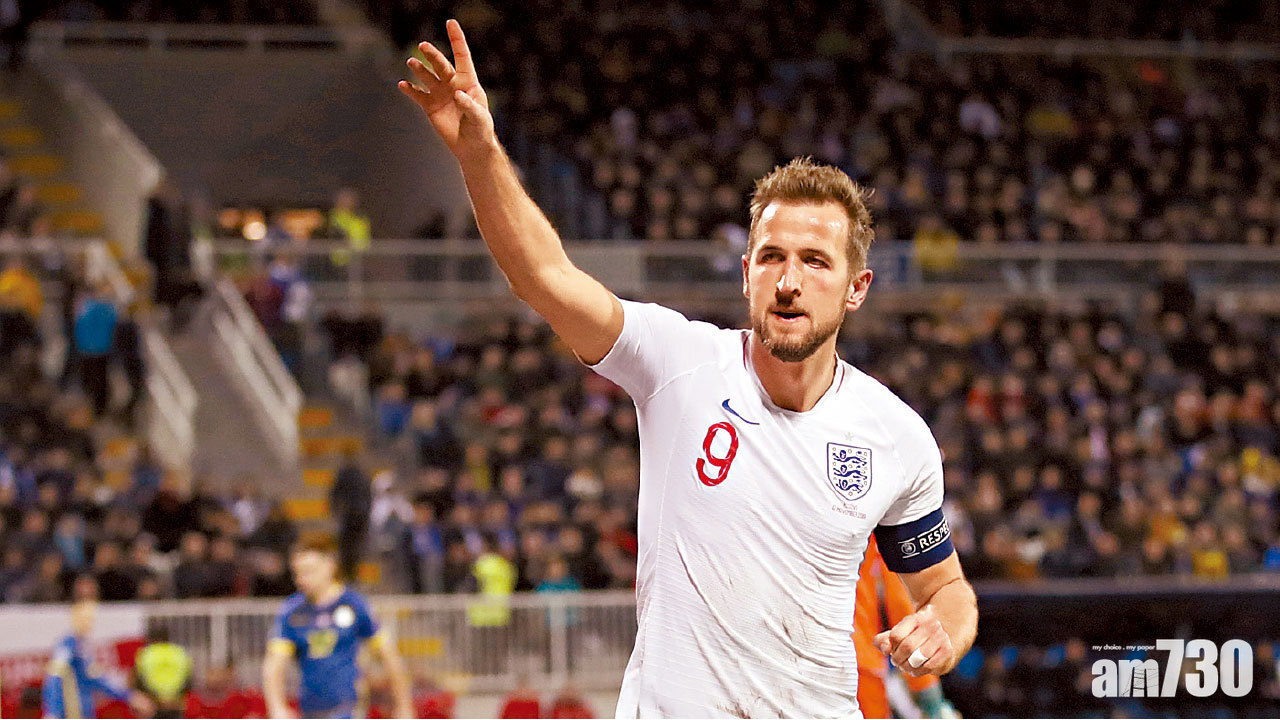 8場外圍賽都有士哥  卡尼成英軍第一人