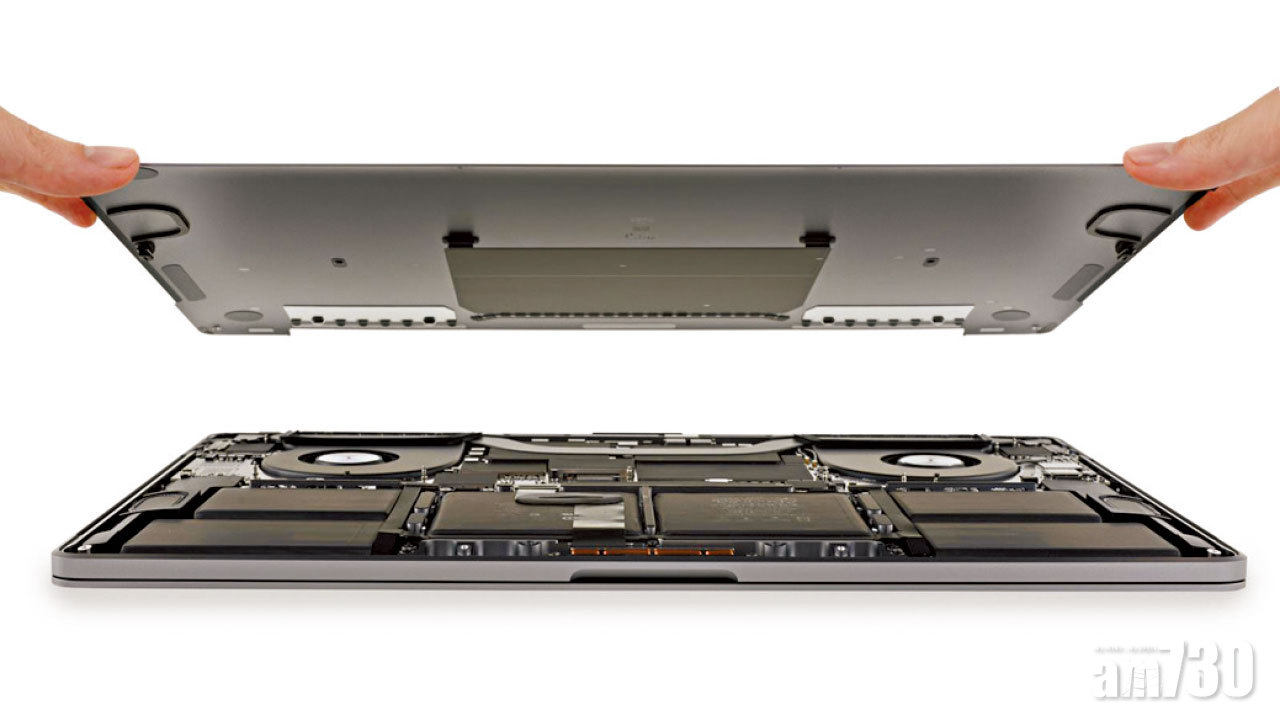 16吋MacBook Pro 改良散熱與鍵盤