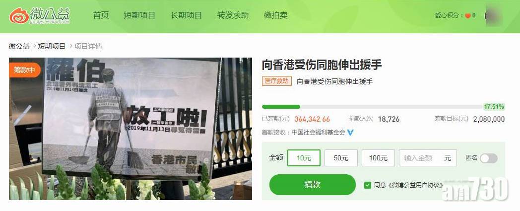 【目標208萬】《環時》為死亡清潔工及燒傷港男籌款