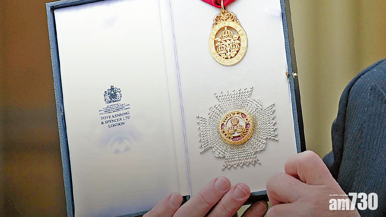 危及人身安全 英授勳名單洩反恐高官地址