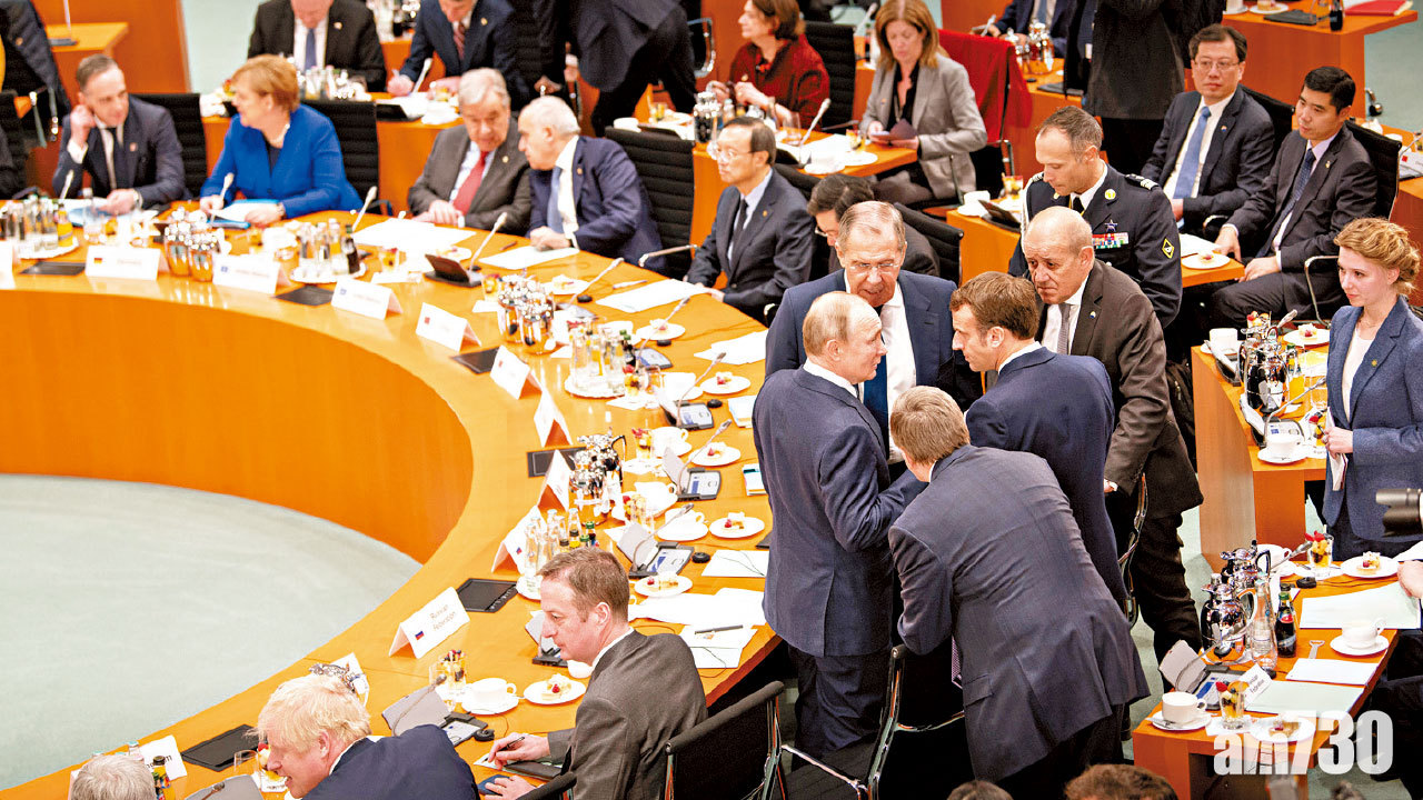 柏林商利比亞問題 各國同意不打代理戰