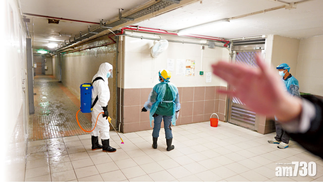 青衣長康07室高低層單位同染疫 政府通宵隔離居民