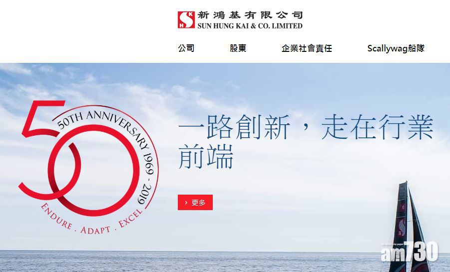 新鴻基公司盈喜 純利顯著增