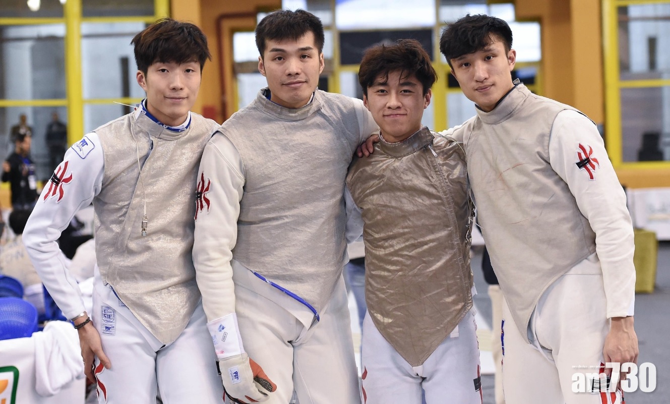 【東京奧運】世盃8強挫南韓  港男花劍首獲奧運團體賽入場券