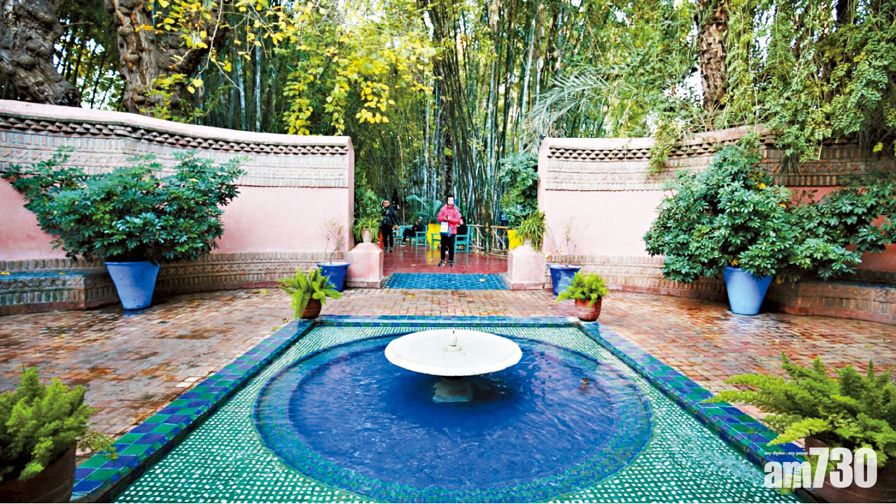 因聖羅蘭之名 馬若雷勒花園  藍色誘惑俘人心 