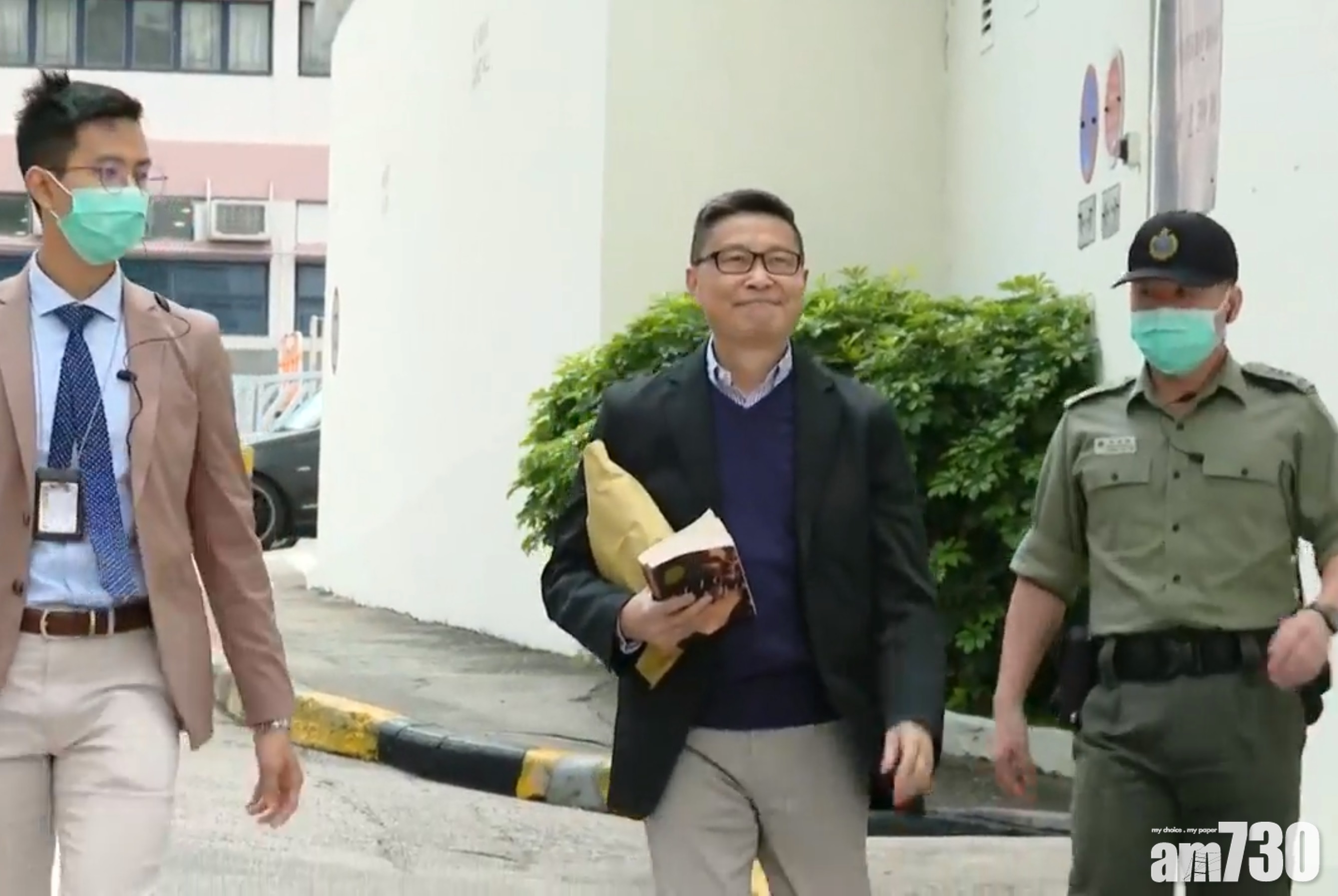 「佔中三子」陳健民出獄   稱只有爭取民主才能捍衛法治