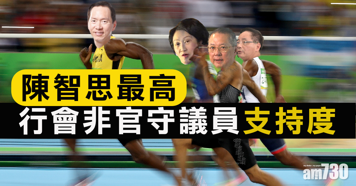 行會非官守議員支持度  陳智思最高